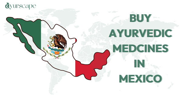 Buy Dabur, Himalaya & Ayurvedic Brands in Mexico - World Map with Mexico Flag