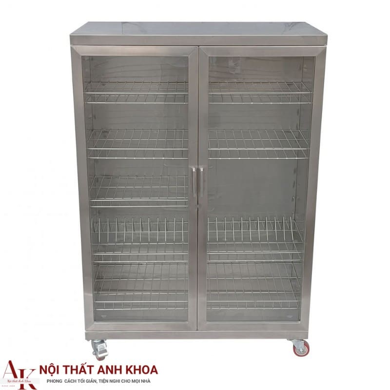 Tủ chén bát Inox