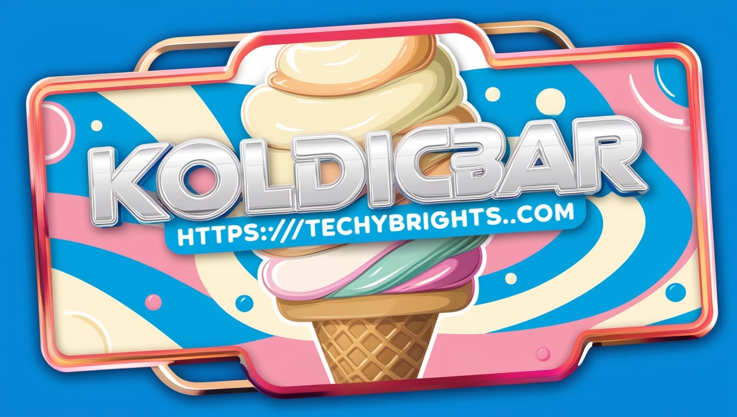 Koldac Bar Ice Cream Food Label