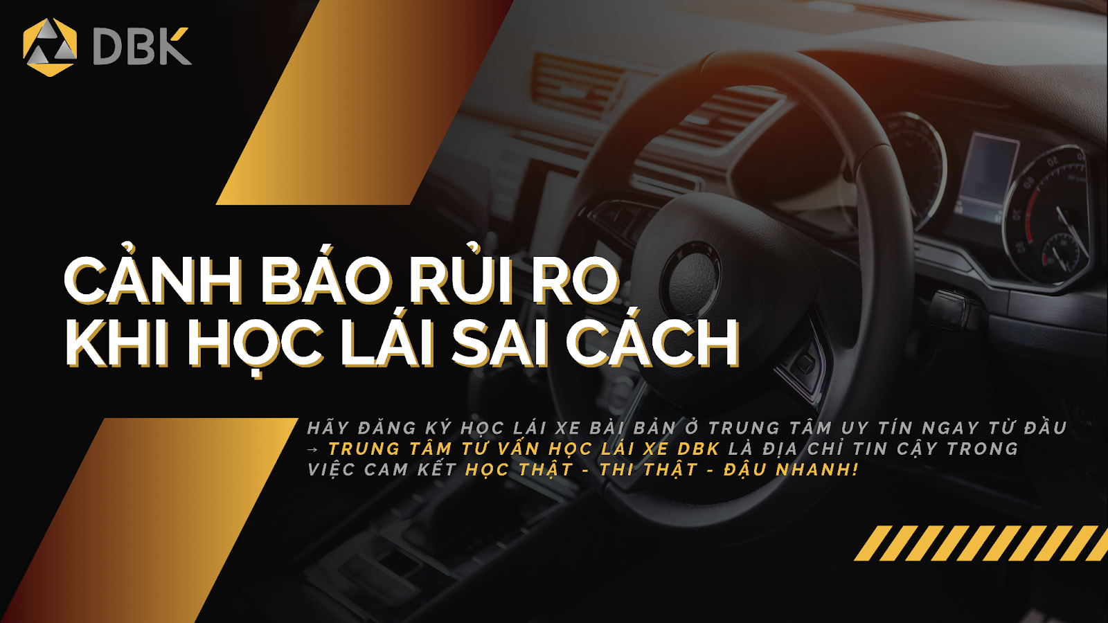 Việc học lái xe ô tô không chỉ để phục vụ nhu cầu cá nhân,...