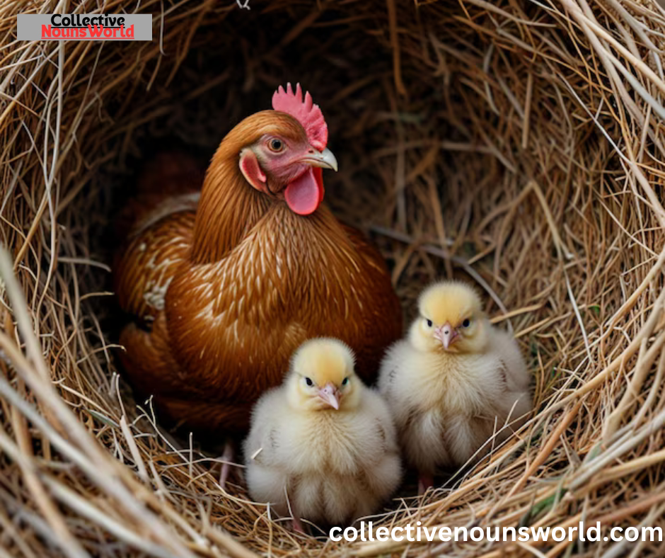 Group of hens