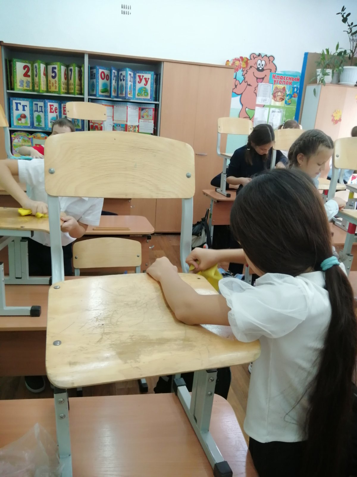 Порядок и чистота — в школе красота