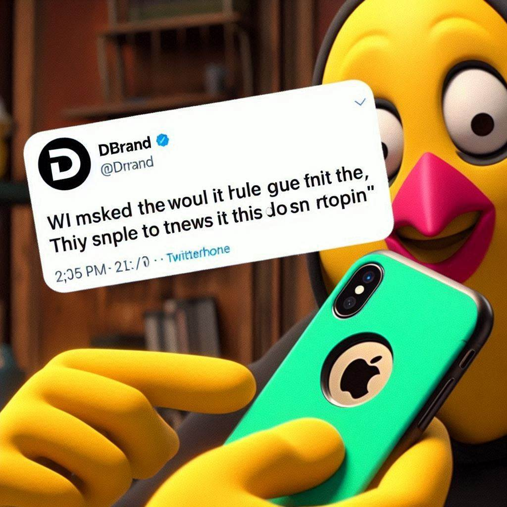 dbrand joke tweet twitter