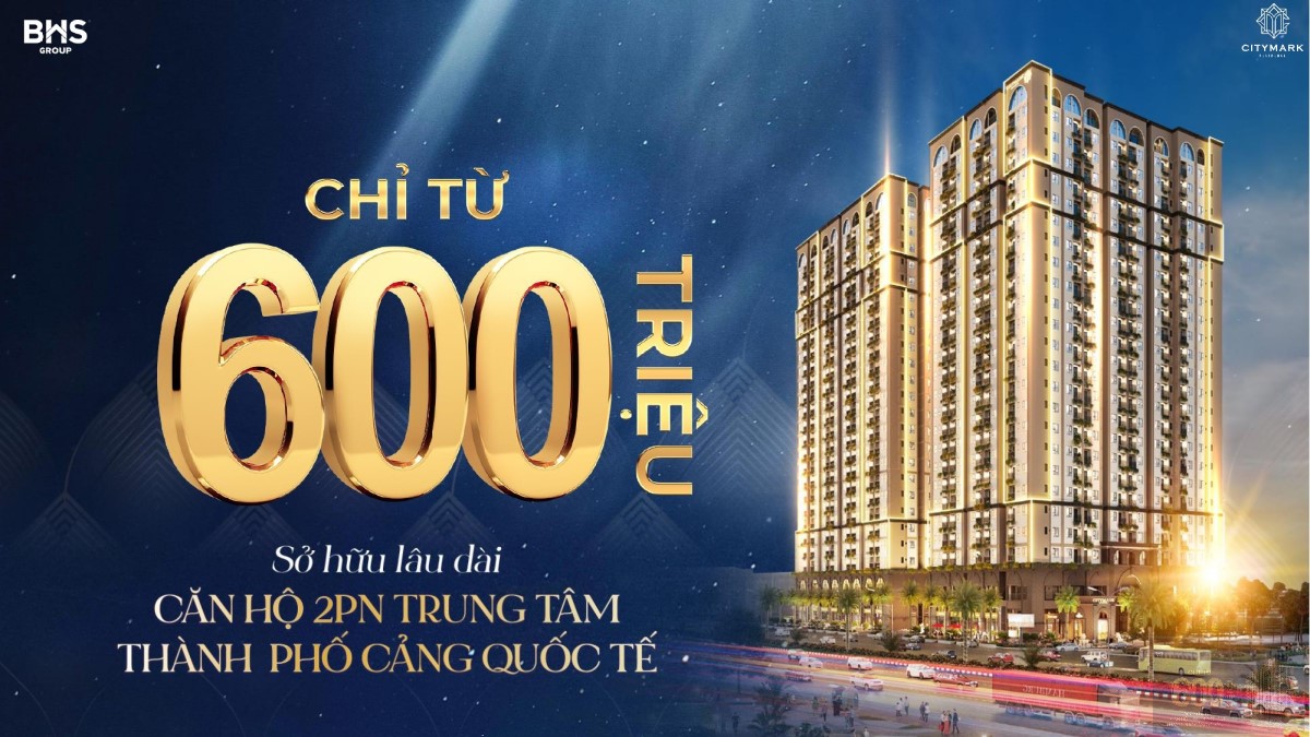 Sốc với giá bán dự án Citymark Residence