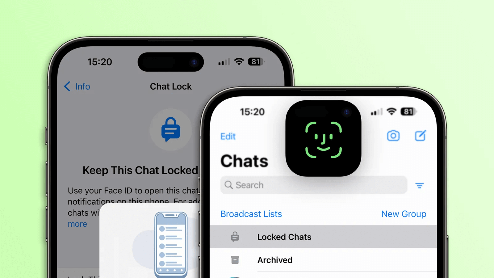 whatsapp chat lock