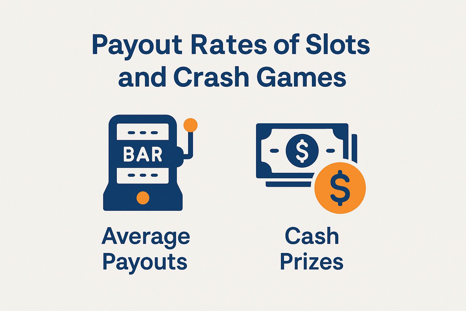 Payout Rates of Slots and Crash Games