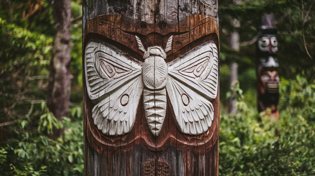 White Moth Totem