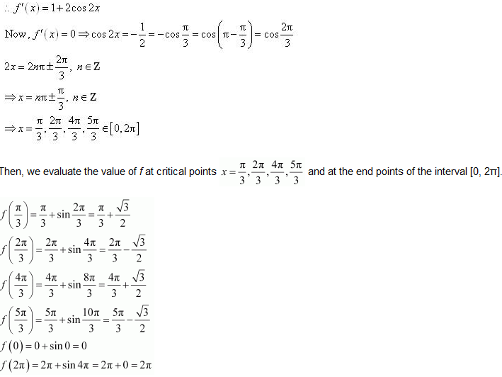 NCERT Solutions for Class 12 Maths Application of Derivatives