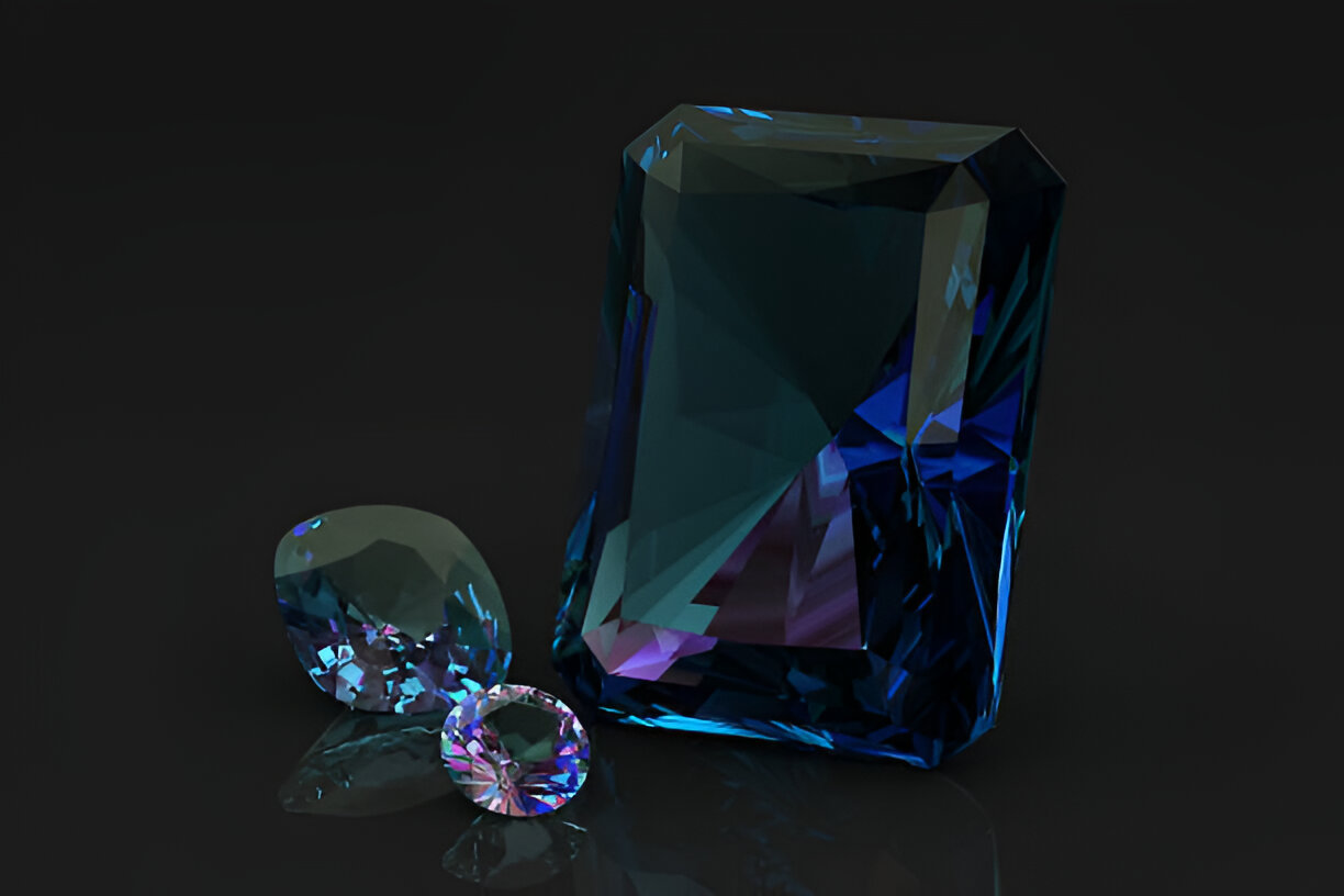 loose alexandrite gemstones