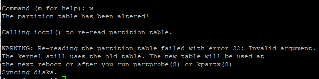 Partition Disk Using The fdisk Command