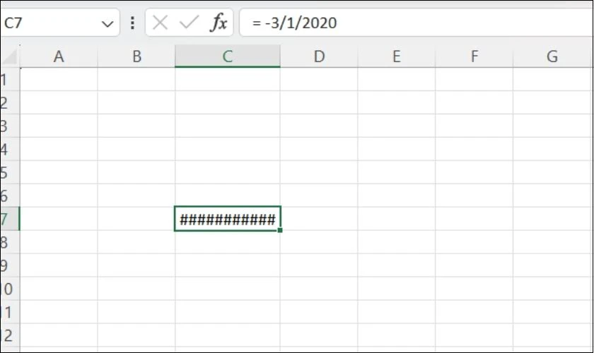 #### trong Excel là lỗi gì