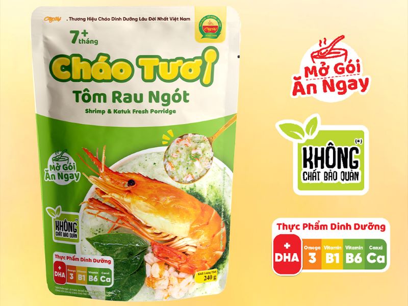 Cháo Tươi Tôm Rau Ngót của Cây Thị