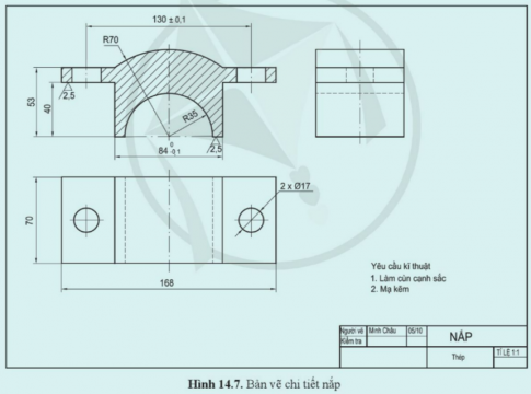 BÀI 14: BẢN VẼ CHI TIẾT