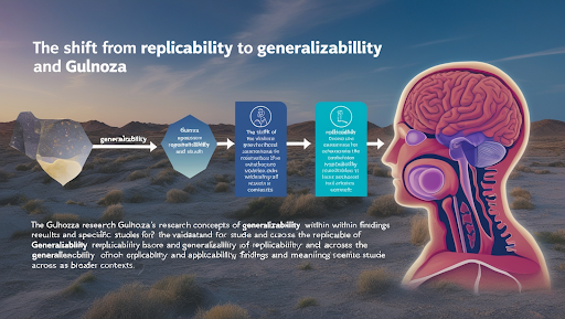 From Replicability to Generalizability and Gulnoza
