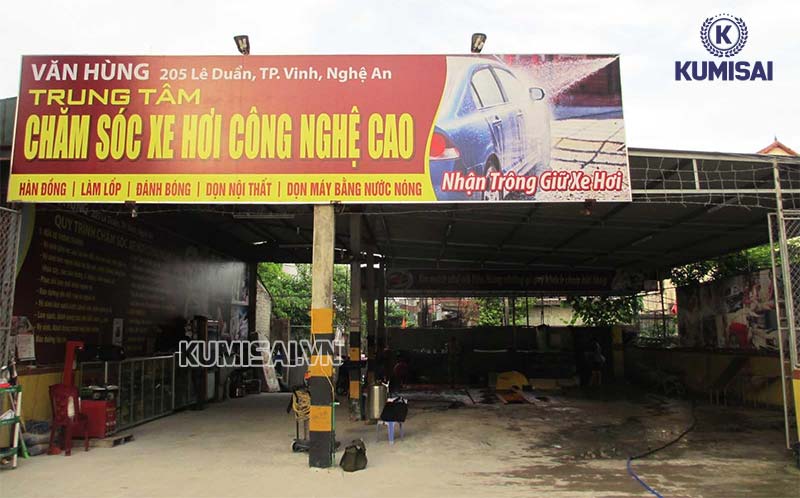 Văn Hùng - Rửa xe Nghệ An uy tín