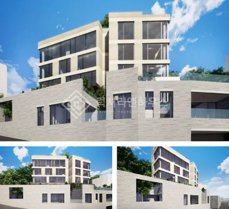 This contain an image of  two-story apartment at La Nouveau Hannam 