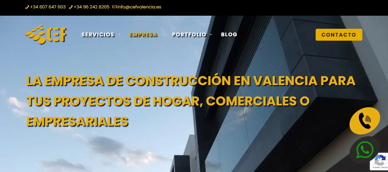 Empresas de construcción en Valencia con enfoque en eficiencia energética.
