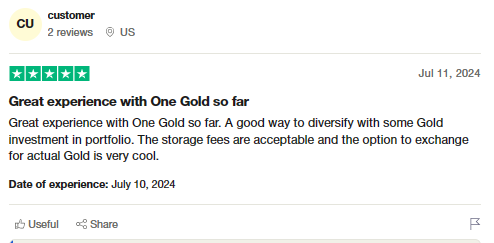 review 4 of OneGold