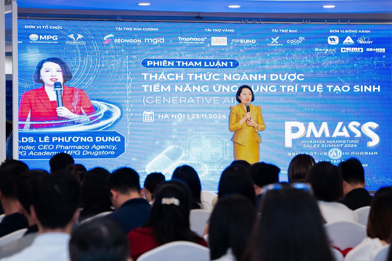 Diễn đàn PMASS 2024: khai phá tiềm năng Generative AI, Trí tuệ tạo sinh trong ngành Dược