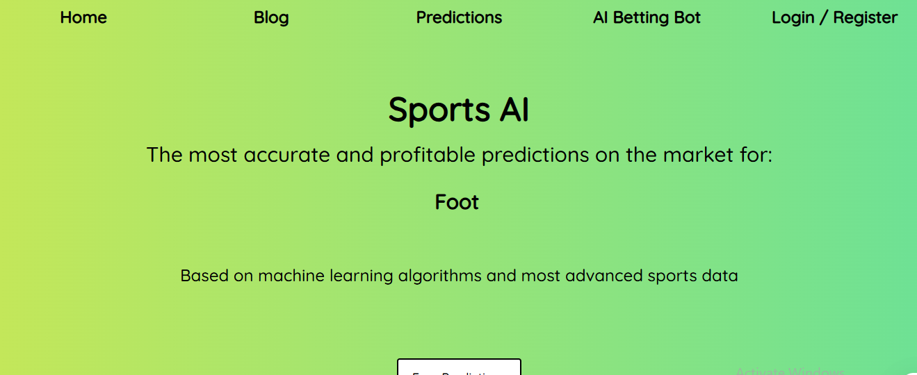 Sports-ai.dev