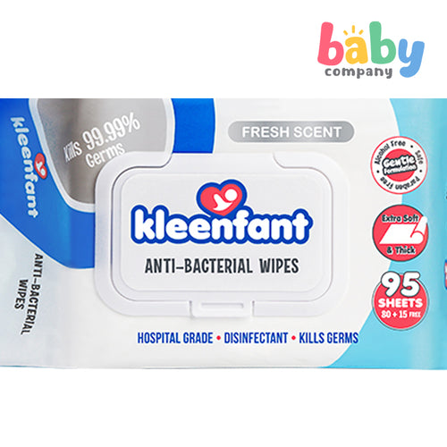Kleenfant Anti-Bacterial Wipes