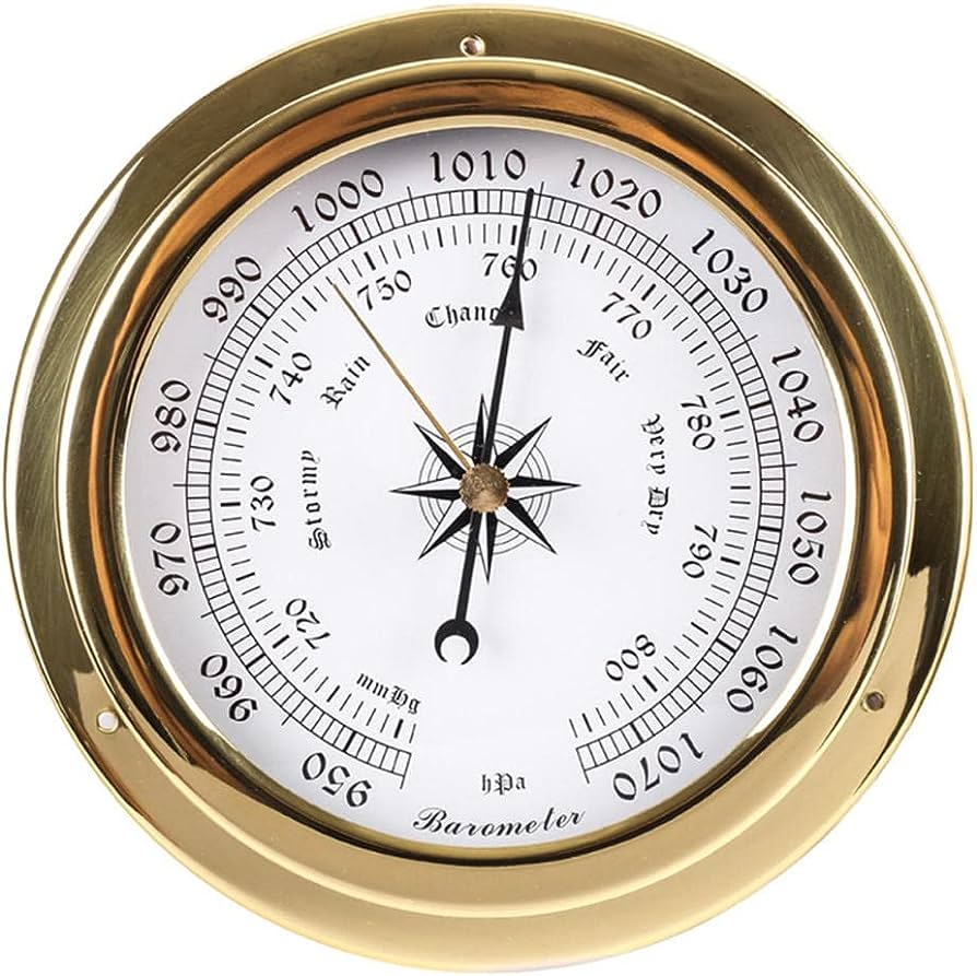 Barometer onboard ship