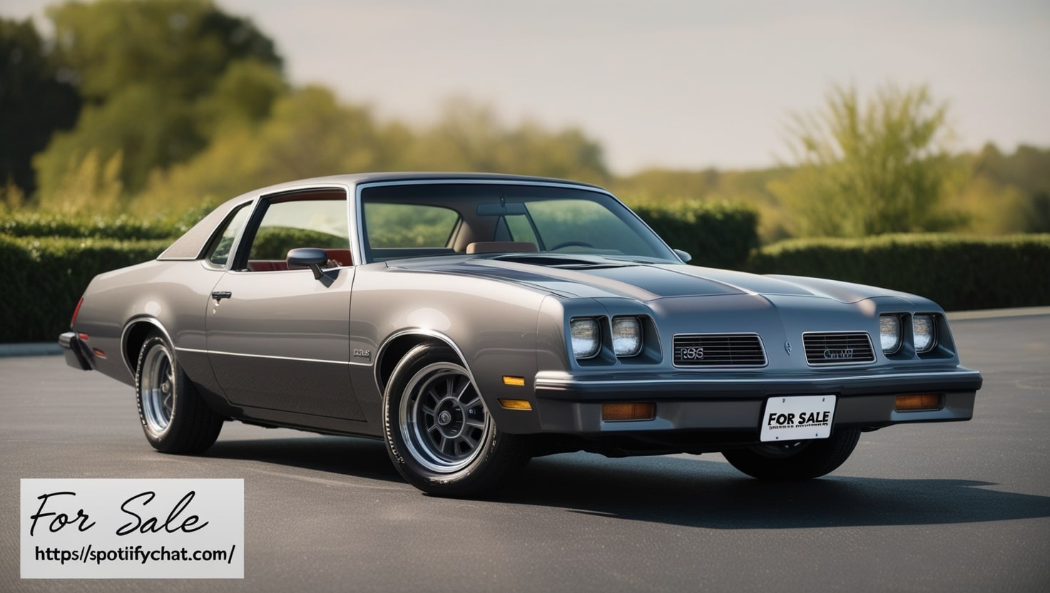 1982 grey cutlass with glass t tops for sale