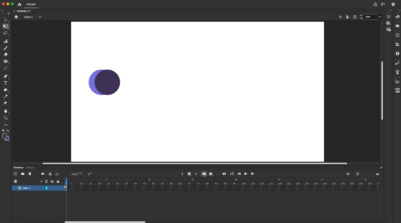 Displaying current and previous frame 