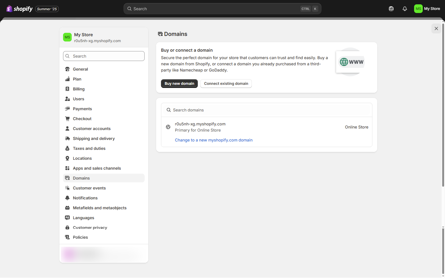 add custom domain