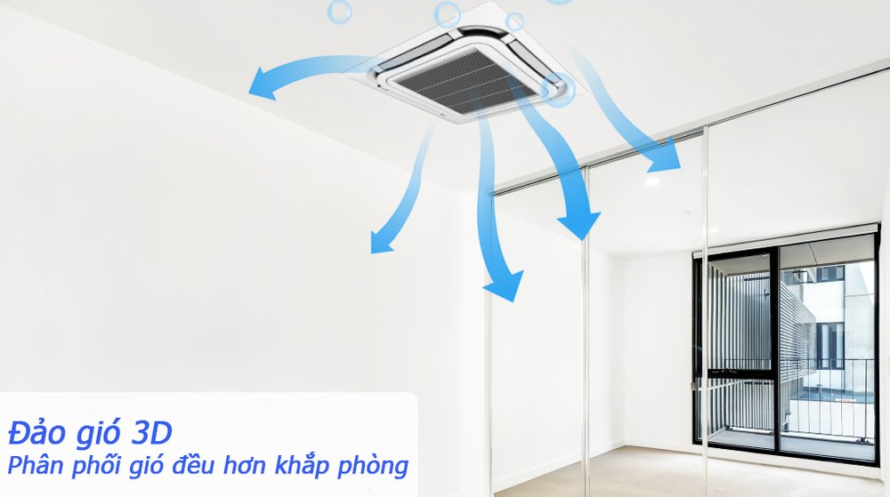 máy lạnh âm trần reetech model: rgt30/rc30