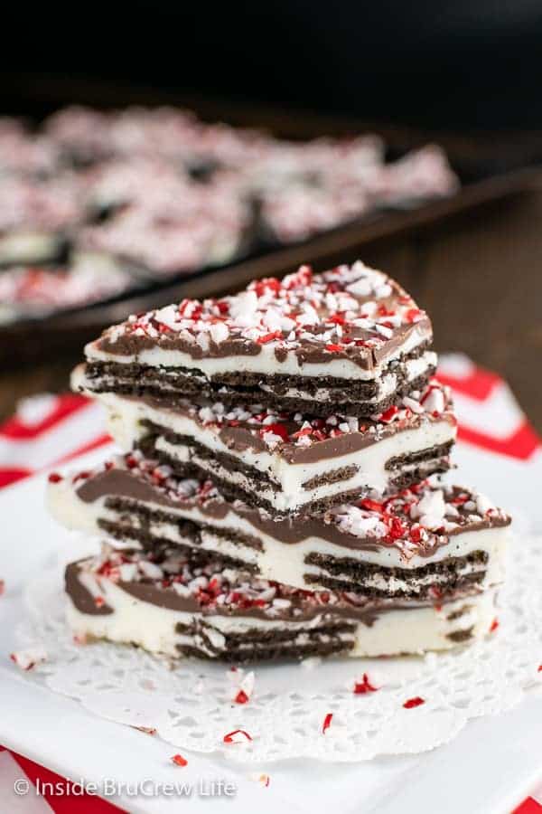 Oreo Peppermint Bark