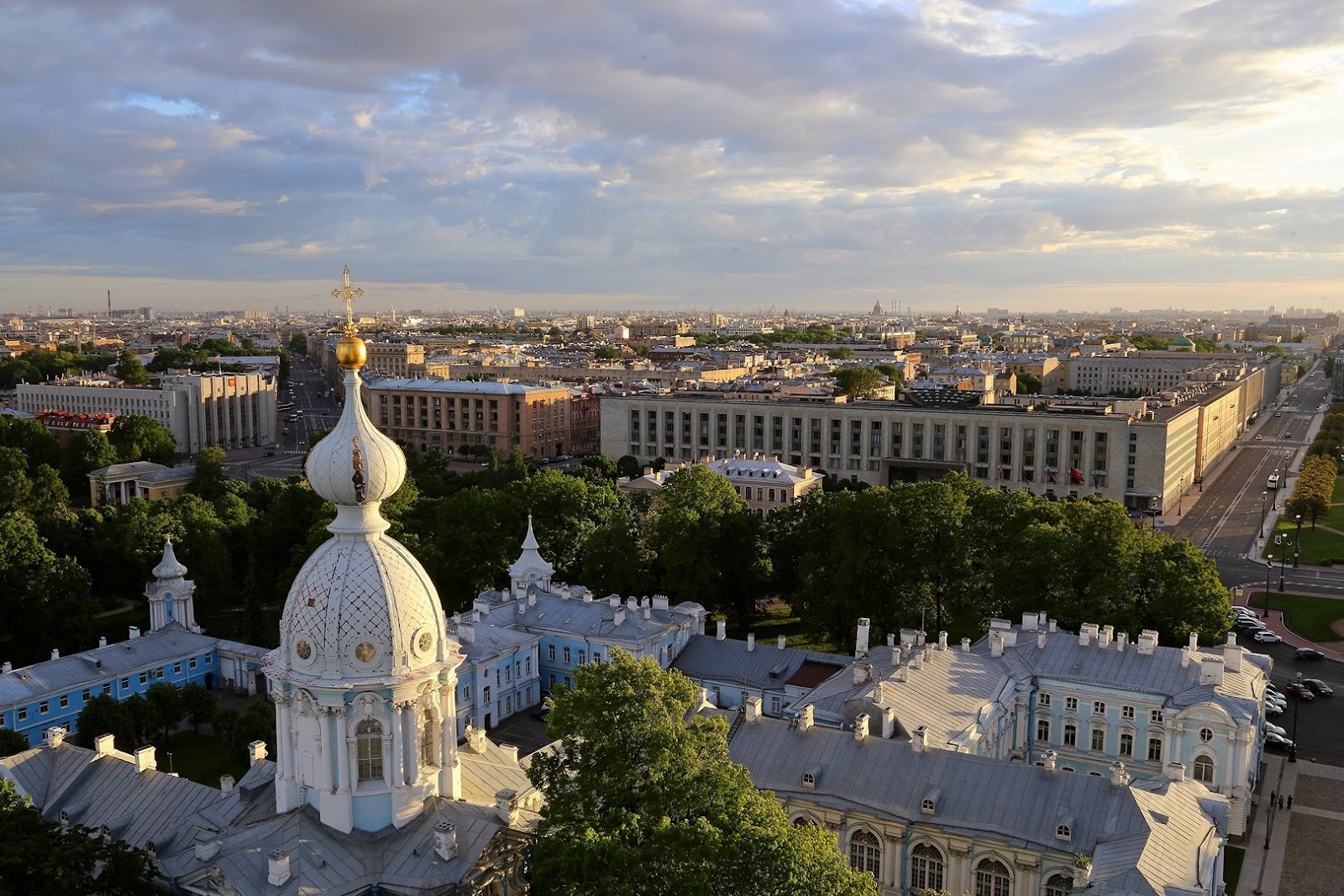 Санкт-Петербург, звонница Смольного собора