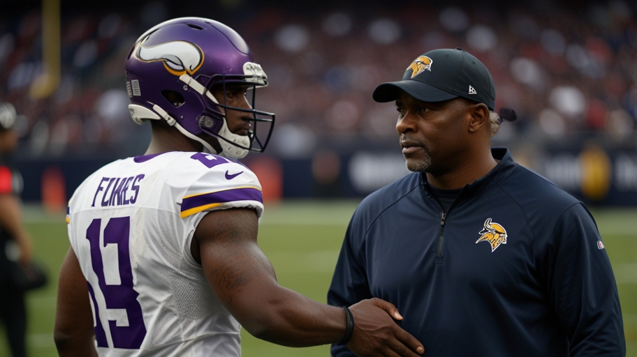 Brian Flores Pounds the Table for One Unsung Viking