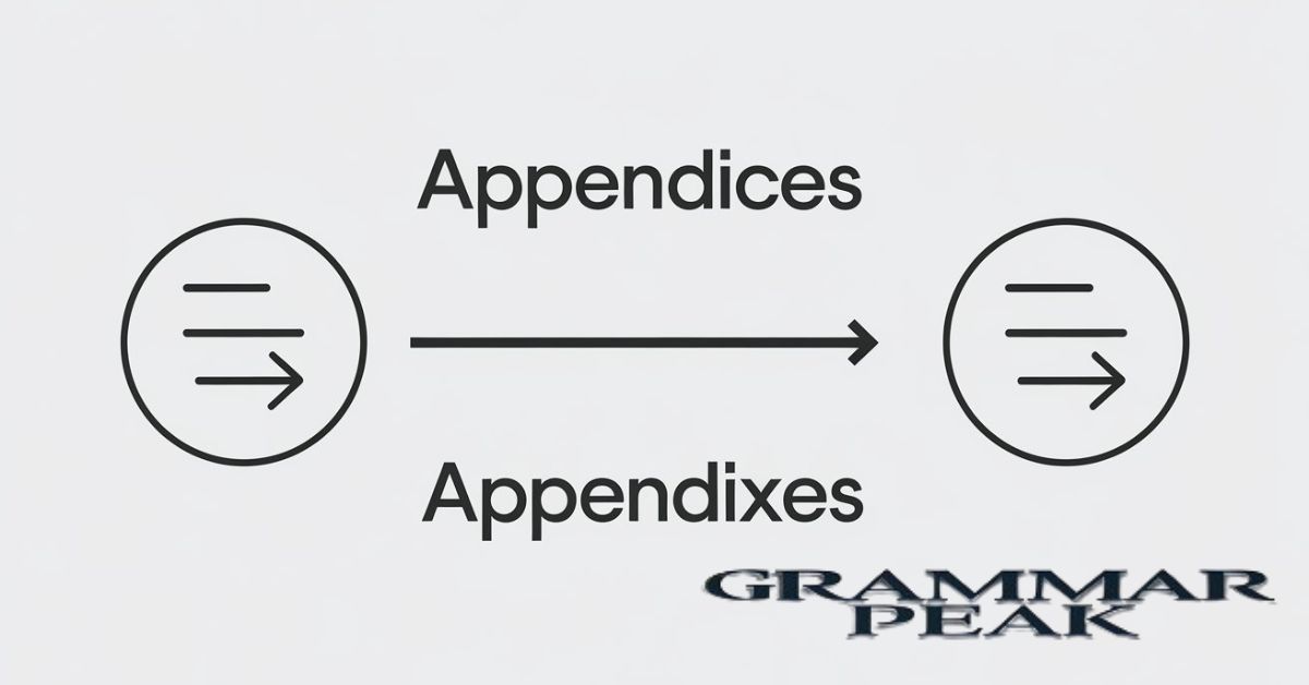 “Appendices” or “Appendixes”: Where to use which one?