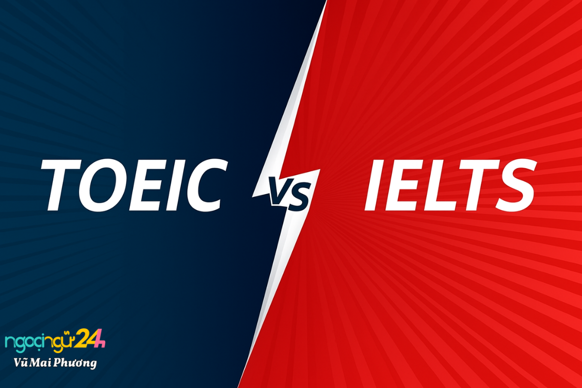 So sánh chứng chỉ IELTS và TOEIC
