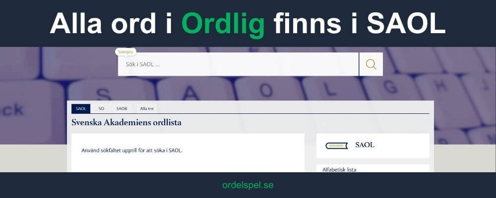 svenska akademiens ordlista