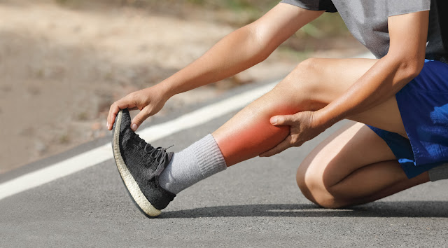 Stretching for shin pain