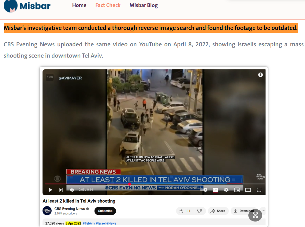 Israelis fleeing a mass shooting in downtown Tel Aviv