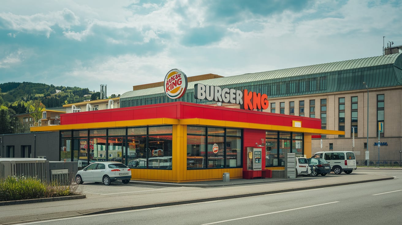 Burger King Near Hotel des Tourelles in Geneva
