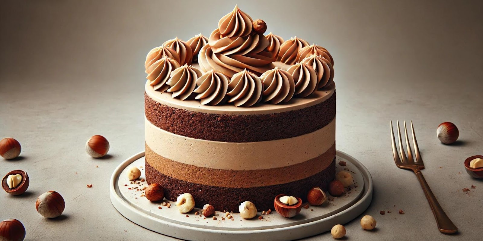 Hazelnut Espresso Cake