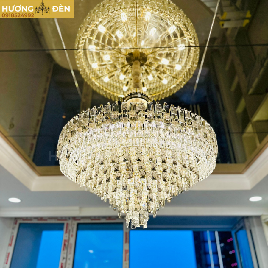 Đèn thả pha lê TPL560T800
