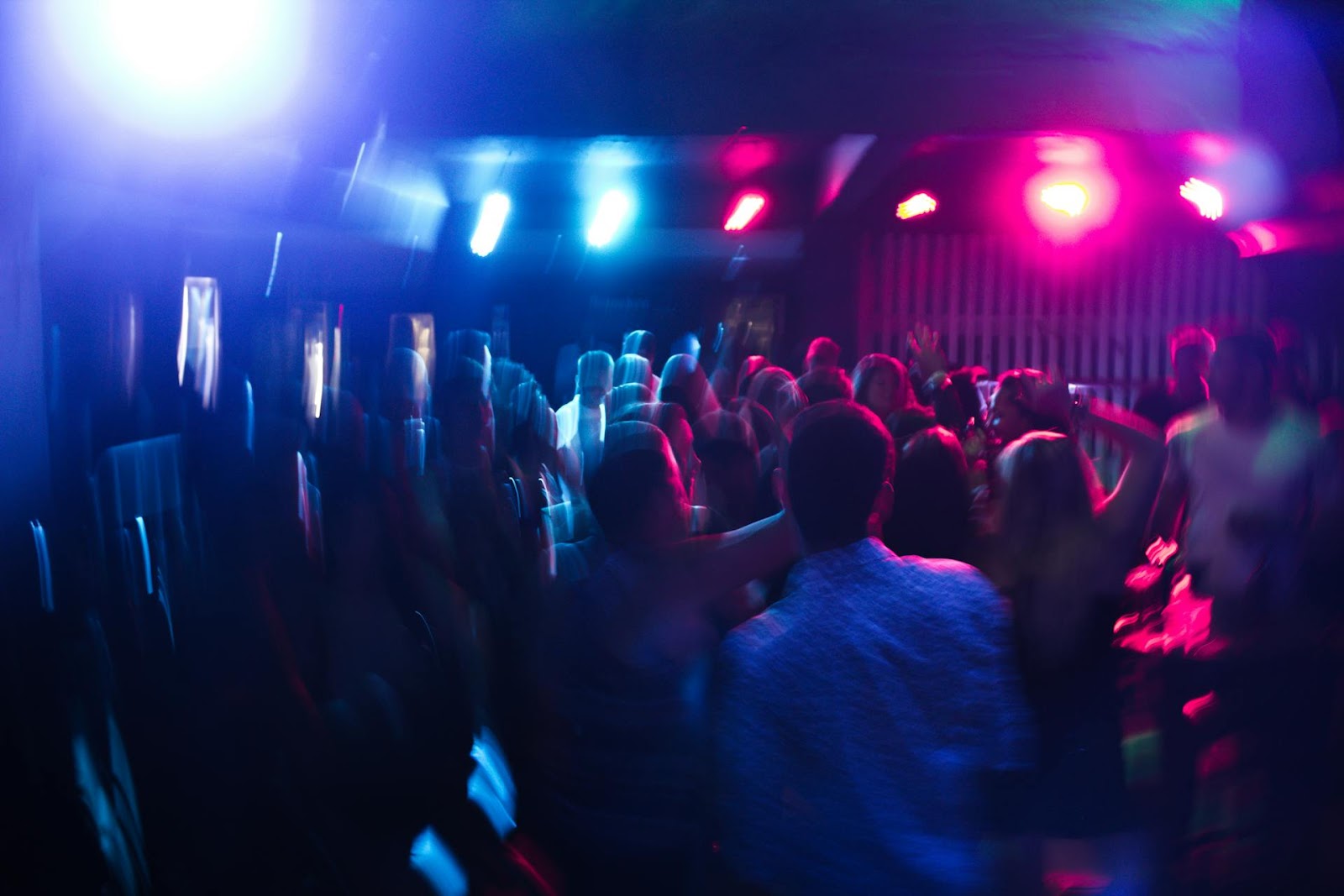 A blurry party room | Source: Pexels