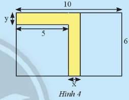 CHƯƠNG 7: BIỂU THỨC ĐẠI SỐBÀI 1: BIỂU THỨC ĐẠI SỐ1. BIỂU THỨC ĐẠI SỐBài 1: Hãy viết các biểu thức biểu thị chu vi và diện tích của một hình vuông có cạnh bằng 3cm.Đáp án chuẩn:Chu vi: 4.3 Diện tích: 3.3 Thực hành 1: Hãy viết biểu thức số biểu thị diện tích của một hình thoi có các đường chéo bằng 6cm và 8cmĐáp án chuẩn:2. BIỂU THỨC ĐẠI SỐBài 2: Hãy viết biểu thức biểu thị diện tích của một hình chữ nhật có hai cạnh liên tiếp bằng 3cm và x cm (Hình 1)Đáp án chuẩn:3.xThực hành 2: a. Hãy viết biểu thức biểu thị thể tích khối lập phương có cạnh bằng a.b. Hãy viết biểu thức biểu thị diện tích hình thang có đáy lớn bằng a cm, đáy nhỏ bằng b cm, đường cao bằng h cm.Đáp án chuẩn:Vận dụng 1: Một khung ảnh hình chữ nhật với hai cạnh liên tiếp bằng 3a cm và 4a cm với bề rộng bằng 2cm (xem Hình 3). Viết biểu thức biểu thị diện tích của tấm ảnh trong Hình 3Đáp án chuẩn:( 3a - 2)( 4a - 2 )3. GIÁ TRỊ CỦA BIỂU THỨC ĐẠI SỐBài 3: Một khu vườn hình chữ nhật có chiều dài là 10m, chiều rộng là 6m. Người ta làm lối đi như trong hình 4 (phần tô màu vàng)a. Hãy viết biểu thức biểu thị diện tích phần còn lại của khu vườnb. Tính diện tích phần còn lại của khu vườn khi x = 1m và y = 0,8mĐáp án chuẩn:a. 5(6-y) + 6(5-x)b. 5(6-0,8)+ 6(5-1) = 50 Thực hành 3: Hãy tính giá trị của biểu thức 3x2 - 4x + 2  khi x = 2Đáp án chuẩn:6Vận dụng 2: Cho biết giá bán của một đội giày bằng C + Cr, trong đó C là giá gốc và r là thuế giá trị gia tăng.Tính giá bán của đôi giày khi C = 600 nghìn đồng và r = 10%.Đáp án chuẩn:660 nghìn đồng.BÀI TẬP