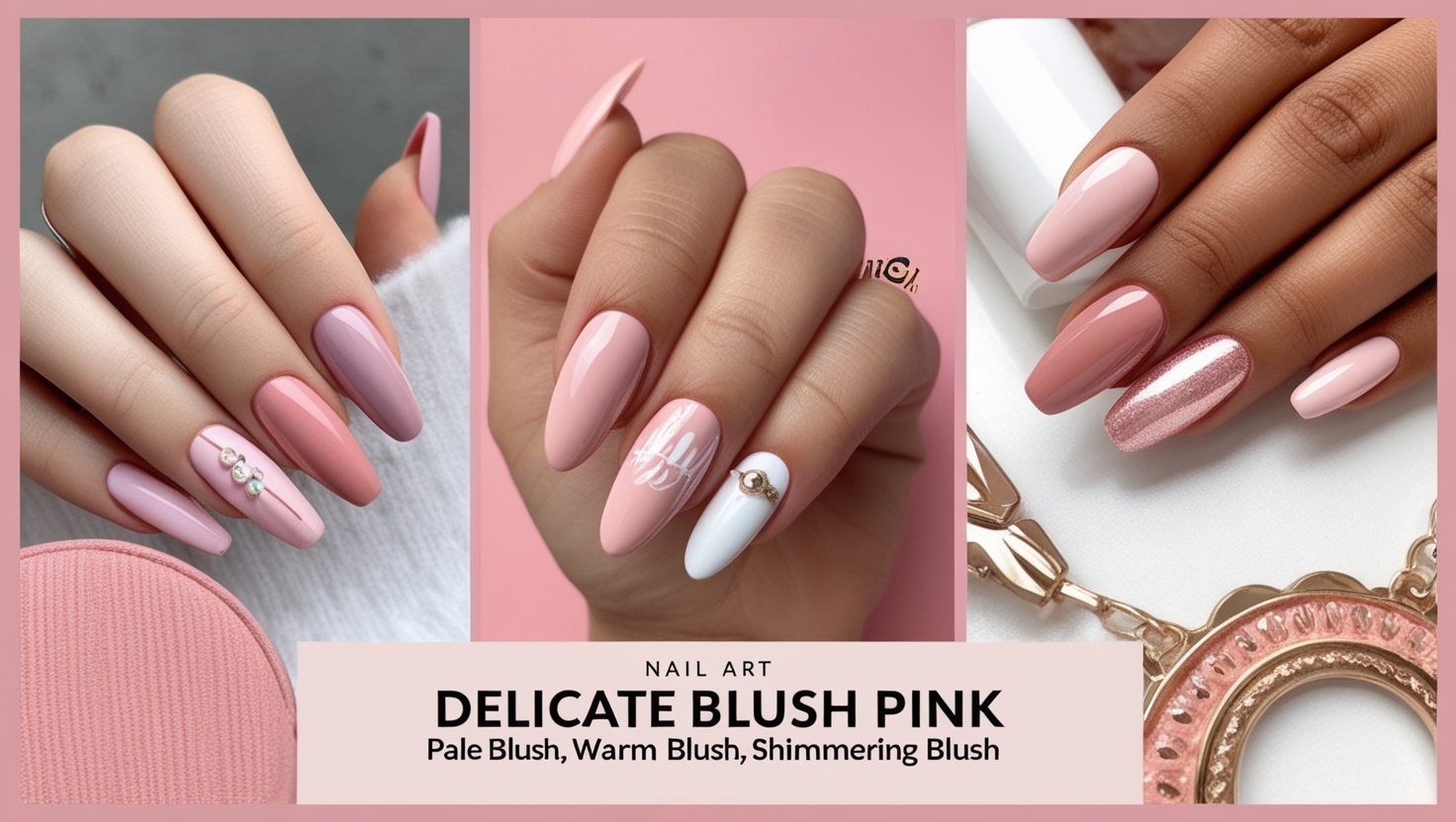 Delicate Blush Pink