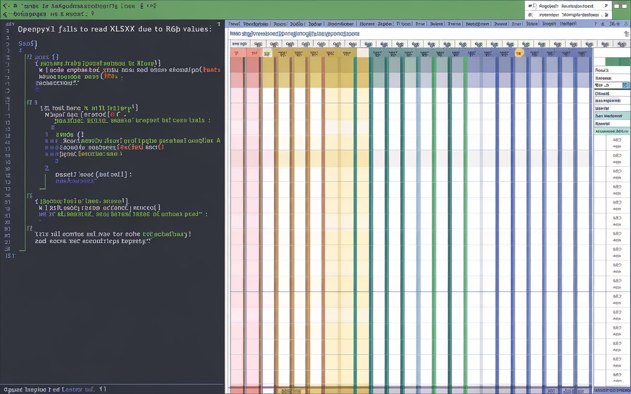 openpyxl Fails to Read XLSX Due to RGB Values