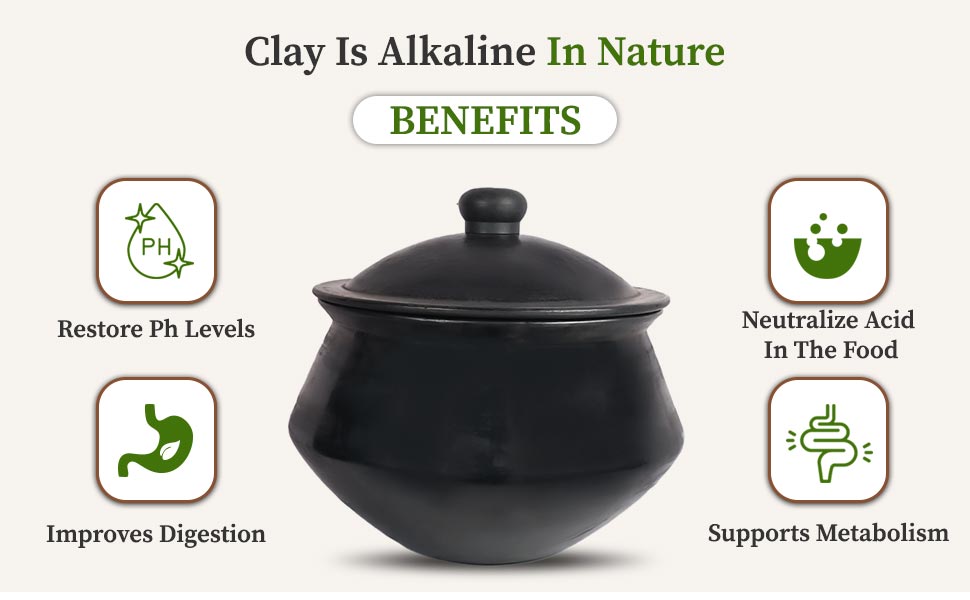 Benefits of back cooking mud pot with lid