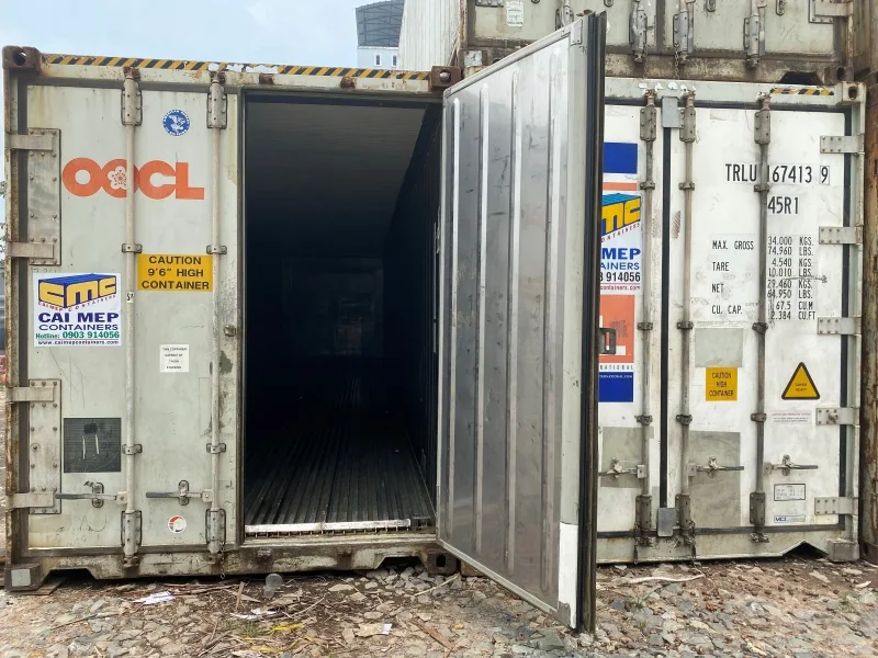 Bán container lạnh: Cấu tạo chi tiết 