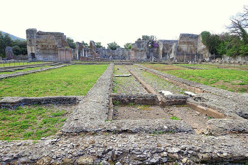 Villa Adriana: Het Piazza d'Oro (Gouden Plein)