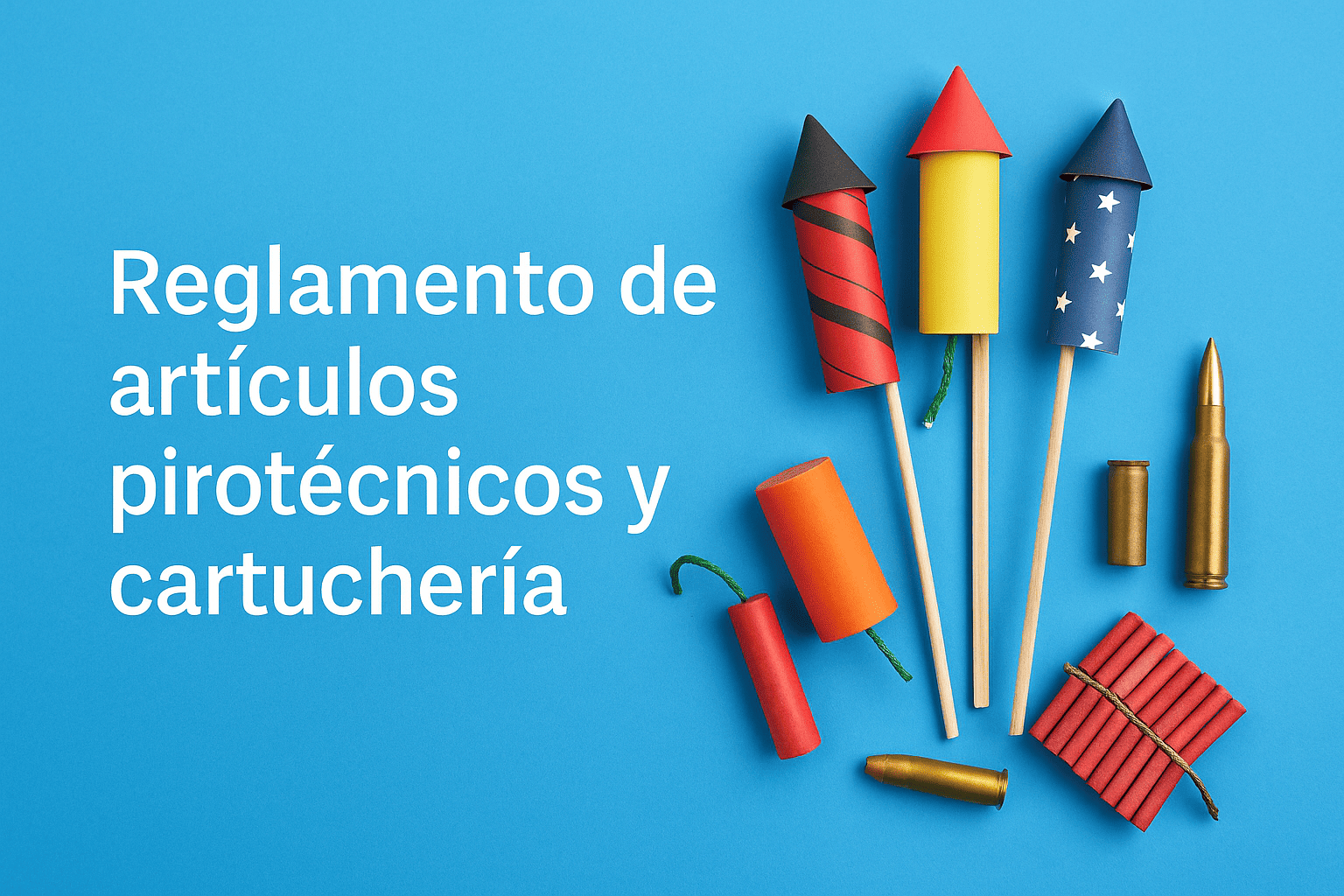 Reglamento de artículos pirotécnicos y cartuchería