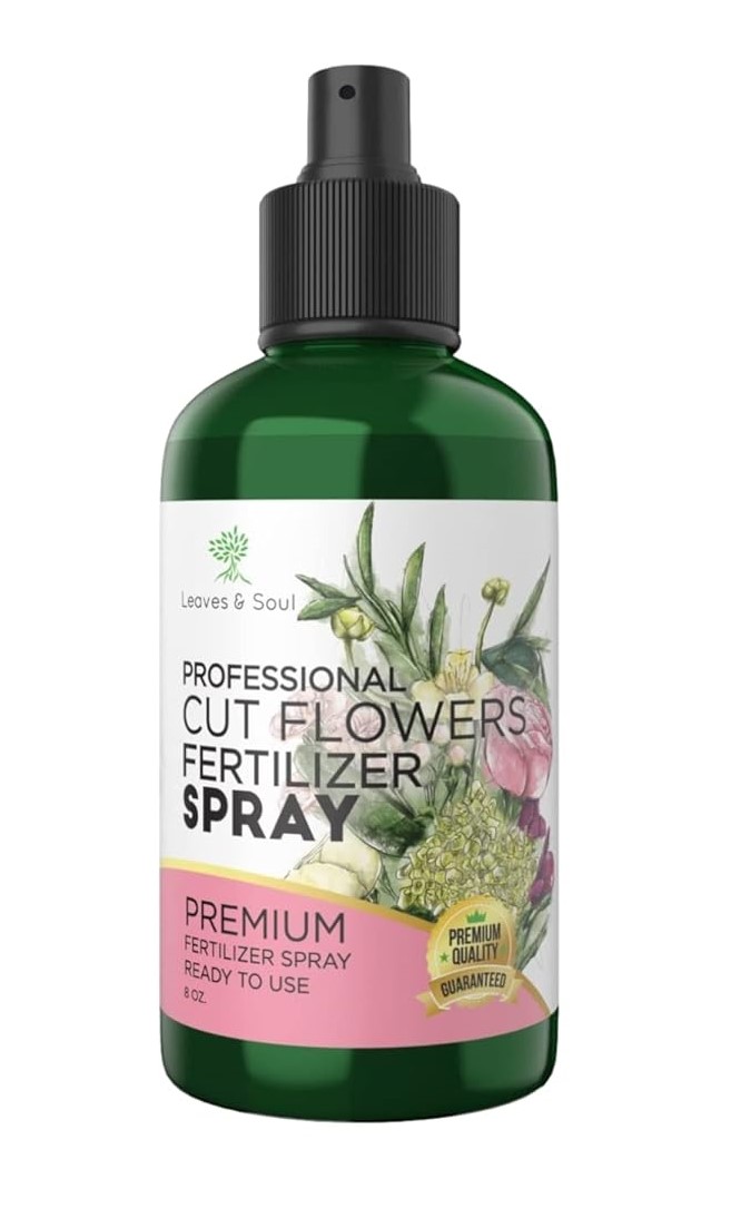 Cut flower spray fertilizer mist 